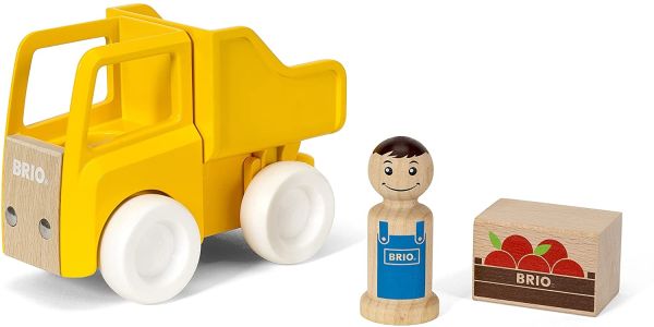 BRIO30373 - Gele dumper met lading - 1