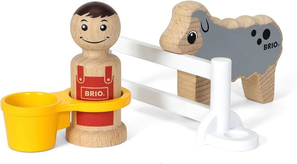 BRIO30399 - schapen en boer - 1