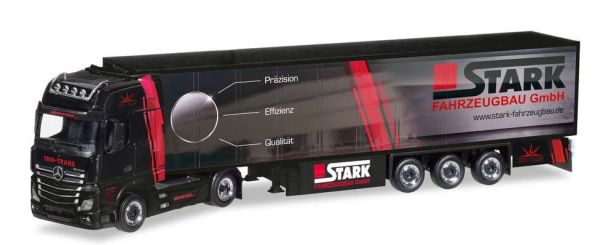 HER308380 - MERCEDES Actros Giga 4x2 met aanhanger 3 Assen TRIO TRANS / STARK FAHRZ - 1