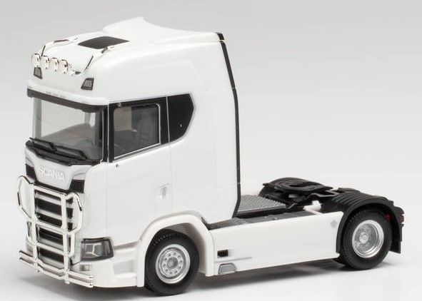 HER310116-004 - SCANIA CS 20 HD 4x2 met bull bar en witte koplamp oprijplaat - 1