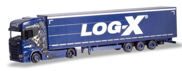 HER310413 - SCANIA CS 20 HD 4x2 met aanhanger 3 Assen LOG-X - 1