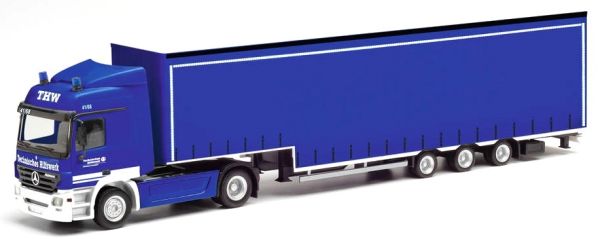 HER312608 - MERCEDES Actros 4x2 met aanhanger 3 Assen THW - 1
