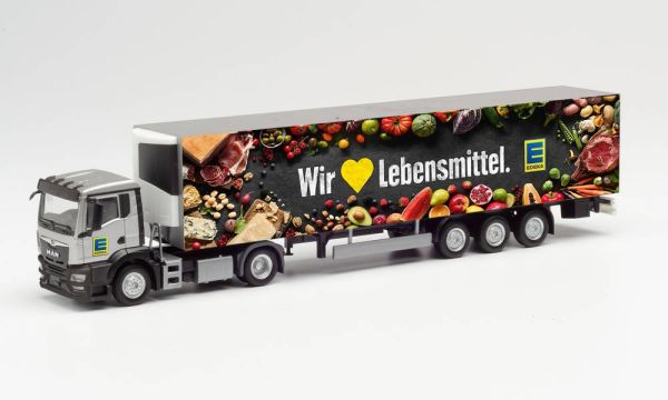 HER313254 - MAN TGS 4x2 met EDEKA 3-assige koeloplegger - 1