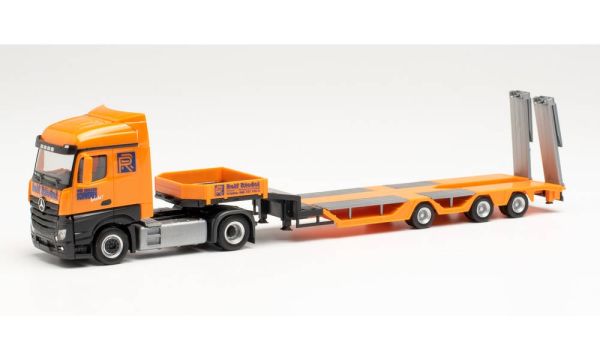 HER313308 - MERCEDES Actros S. 4x2 met ROLF RIEDEL 3-assige dieplader - 1