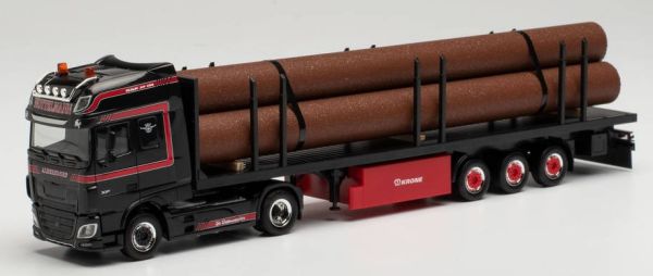 HER313773 - DAF XF SSC 4x2 met platform en lading MARTEN NOOTELMANN - 1