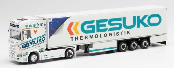 HER313780 - SCANIA CS20 4x2 met koeloplegger 3 assen GESUKO - 1