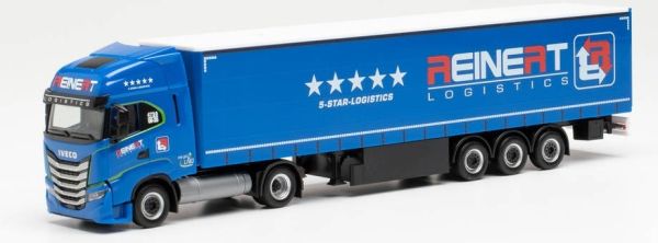 HER313889 - IVECO S-Way 4x2 met REINERT Logistics trailer - 1