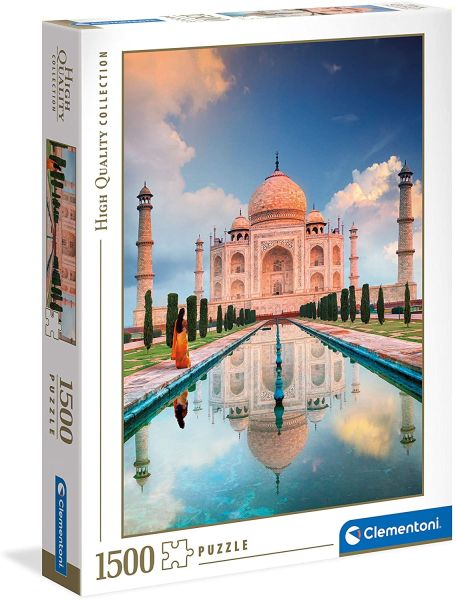 CLE31818 - Puzzel 1500 stukjes Taj Mahal - 1