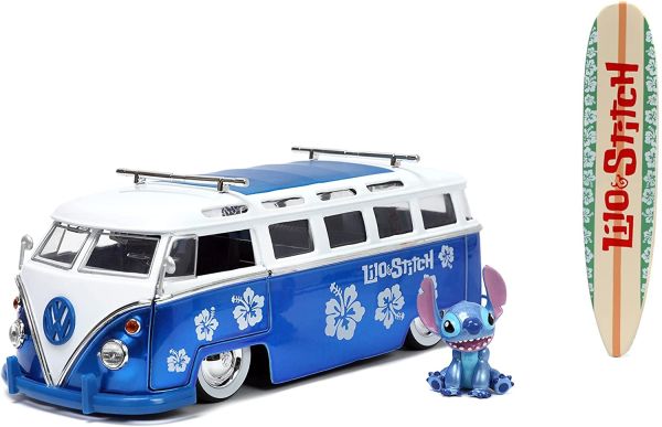 JAD31992 - VOLKSWAGEN Bus 1962Disney Lilo & Stich met figuur - 1