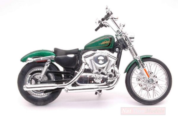 MST32320-G - HARLEY DAVIDSON XL 1200V 2013 Metallic groen - 1