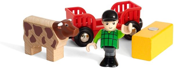 BRIO33879 - Ontdekkingspakket Boer met zijn koe - 1