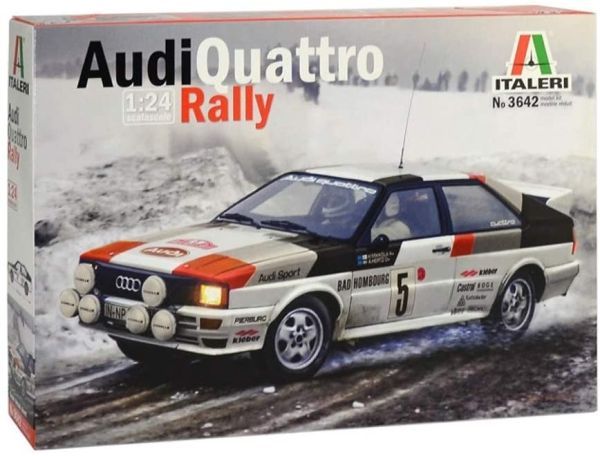 ITA3642 - AUDI Quattro Rally om te monteren en te schilderen - 1