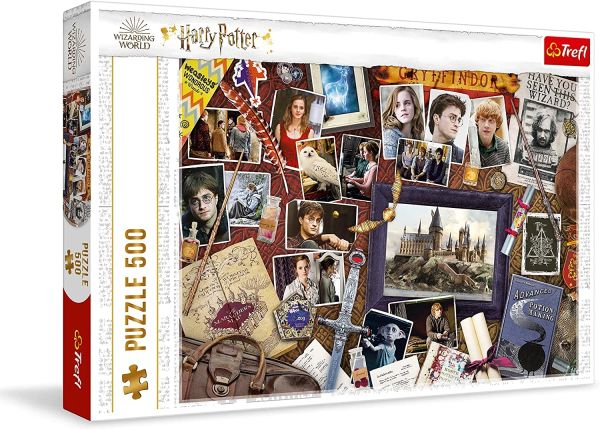 TRF37400 - Puzzel 500 stukjes HARRY POTTER Geheugen van Zweinstein - 1