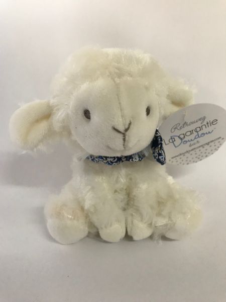 DC3817-02 - Lamb darling babydekbed Blauw bloemen - 1