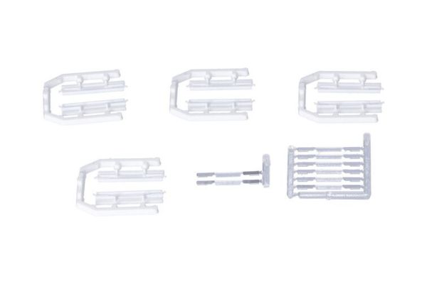 HER054706 - Witte KRONE-bumpers - 8 stuks - 1
