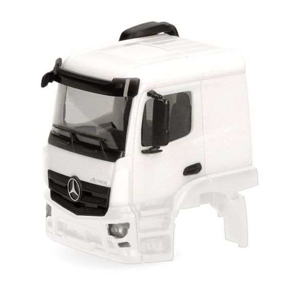 HER086257 - MERCEDES BENZ Actros Classicspace cabine wit - 2 onderdelen om in elkaar te zetten - 1