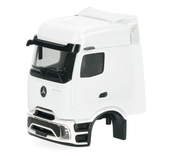 HER086271 - MERCEDES BENZ Actros L ProCabin Bigspace cabine wit - 2 onderdelen om in elkaar te zetten - 1