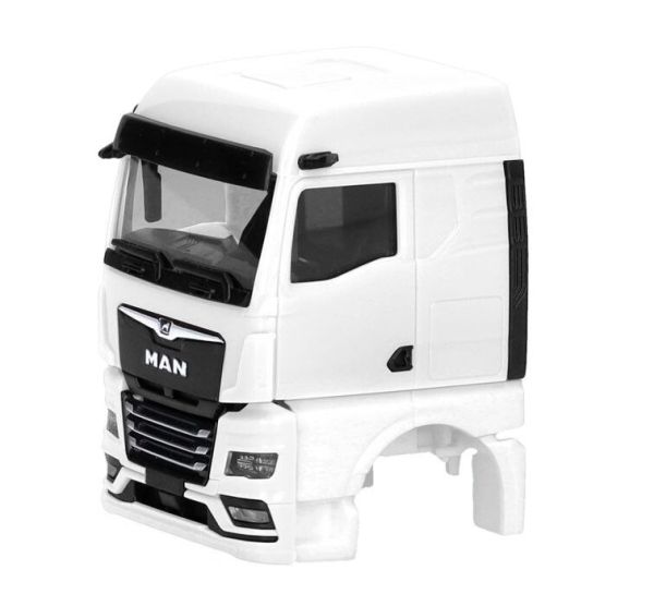 HER086370 - MAN TGX GM-cabine met achteruitkijkcamera, wit - 2 onderdelen om in elkaar te zetten - 1