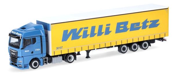 HER318808 - MAN TGX GM 4x2 met 3-assige aanhangwagen WILLI BETZ - 1