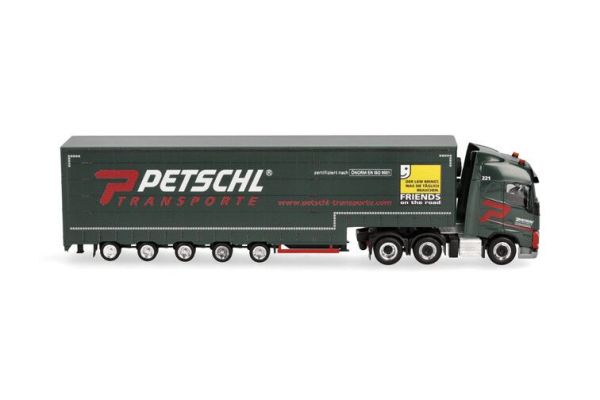HER318914 - VOLVO FH GL 6x4 met 5-assige aanhangwagen PETSCHL - 1