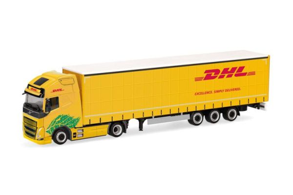 HER318952 - VOLVO FH GL XL Electric 4x2 met 3-assige aanhangwagen DHL - 1