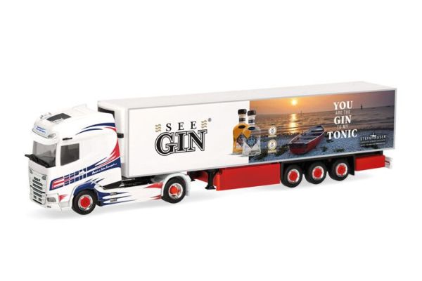 HER319034 - DAF XG 4x2 met 3-assige aanhangwagen AURICH und SOHNE TRANSPORT GMBH - SEE GIN - 1