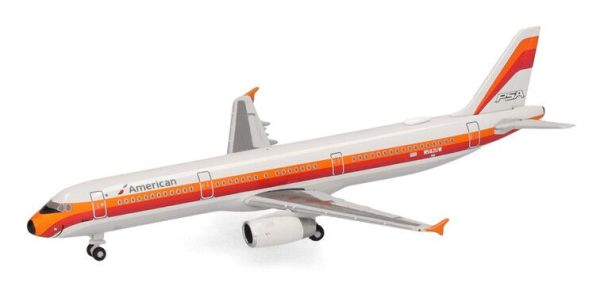 HER538244 - AIRBUS A321 American Airlines PSA Heritage livery - 1