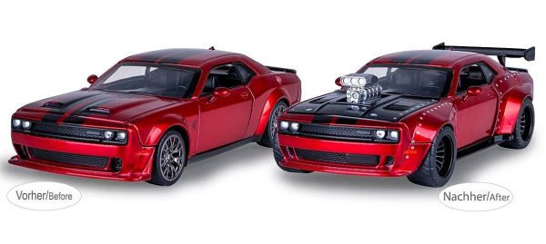 JAM402614 - 2022 DODGE Challenger SRT Jailbreak 2-in-1 Rood Bouwbaar - 1
