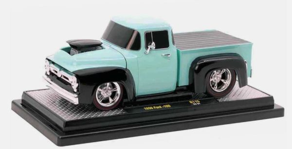 M2M-40300-115A - 1956 Ford F-100 blauw - 1
