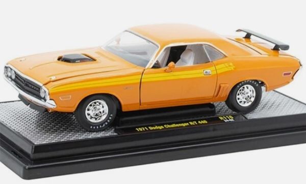 M2M-40300-116B - DODGE Challenger R/T 440 1971 Oranje - 1
