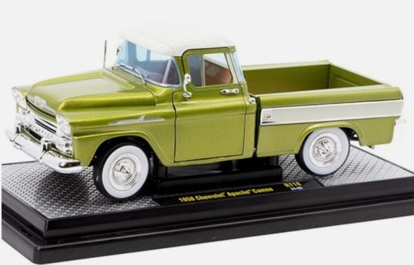 M2M-40300-118A - Chevrolet Apache Cameo uit 1958, groen en wit - 1