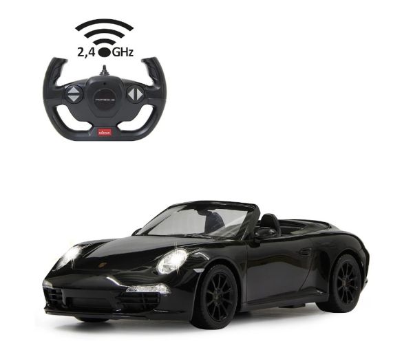 JAM403085 - PORSCHE 911 Carrera S Zwart - Radiografisch bestuurd - 1