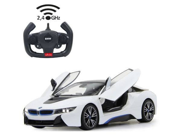 JAM404571 - BMW i8 Wit (openslaande deuren) - Radiografisch bestuurd - 1