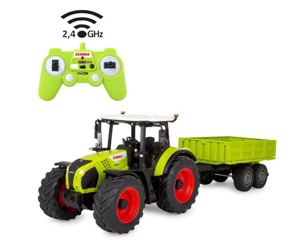 JAM405360 - Radiografisch bestuurbare CLAAS Arion 660 met kiepaanhanger - 1