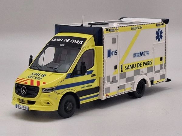 PER409 - MERCEDES-BENZ Sprinter WAS AR SAMU - 75-NECKER - Beperkte oplage van 100 exemplaren. - 1