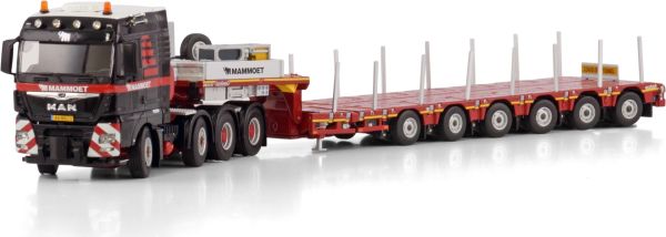 WSI410299 - MAN TGX XLX 8x4 met MANOOVR aanhangwagen 6 MAMMOET assen - 1