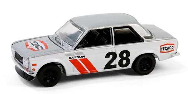 GREEN41165-C - NISSAN Datsun 510 Widebody 1970 TEXACO uit de serie TEXACO in blisterverpakking - 1