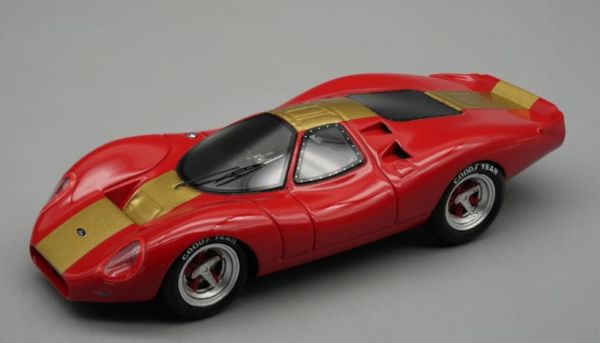 TM43-31A - FORD P68 persversie 1968 rood - Gelimiteerd tot 50 exemplaren - 1
