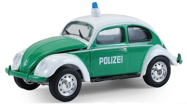 GREEN43050-A - VOLKSWAGEN Kever Classic POLIZEI - Duitse politie uit de HOT PURSUIT-serie (in blisterverpakking) - 1