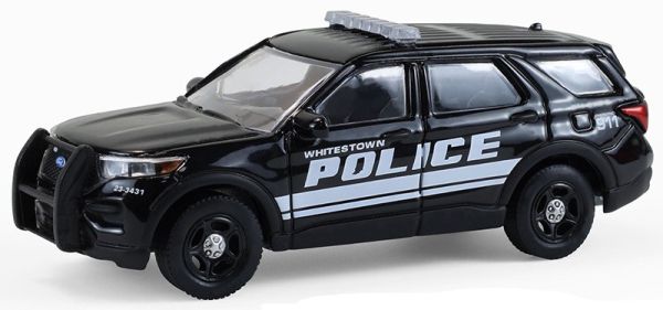 GREEN43050-D - FORD Police Interceptor Utility 2023 - Whitestown Police Department uit de HOT PURSUIT-serie (in blisterverpakking) - 1