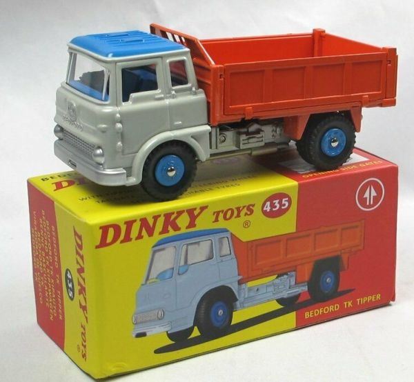 DIN435 - BEDFORD TK rood-blauw-witte kipper – ATLAS-editie - 1