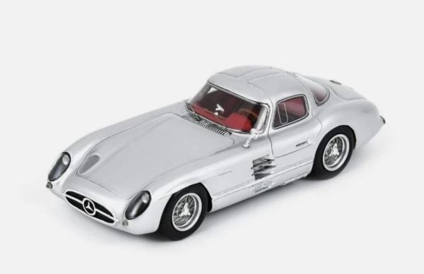 SCH43U00049 - MERCEDES-BENZ 300 SLR Uhlenhaut Coupé 1955 Zilver - 1