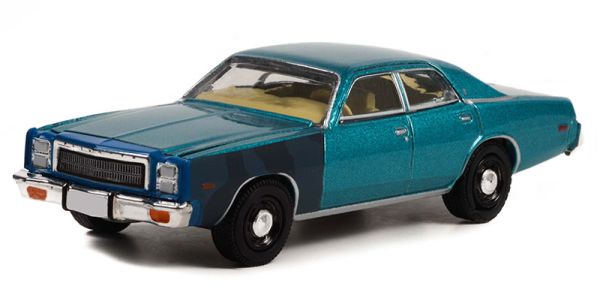 GREEN44960-B - PLYMOUTH fury 1977 van de TV serie HUNTER onder blister - 1