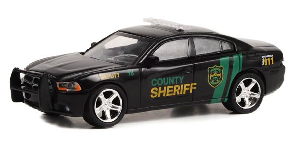GREEN44980-D - DODGE Charger Pursuit Sheriff 2011 uit de TV serie YELLOWSTONE in blisterverpakking - 1