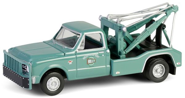 GREEN46160-A - CHEVROLET C-30 Dually 1967 Tow Truck - HOLLEY SPEED SHOP uit de DUALLY DRIVERS-serie (in blisterverpakking) - 1