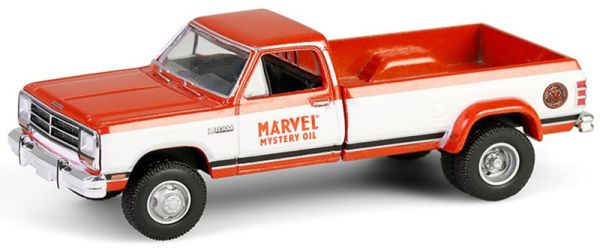 GREEN46160-B - DODGE Ram Dually 1989 - MARVEL Mystery Oil Uit de DUALLY DRIVERS-serie, in blisterverpakking: - 1