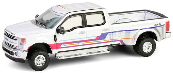 GREEN46160-D - FORD F-350 Lariat Dually Custom 2019 uit de DUALLY DRIVERS-serie, in blisterverpakking: - 1