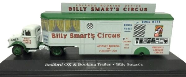 ATL4654103 - BEDFORD OX 4x2 met enkelassige aanhanger – BILLY SMART'S CIRCUS - 1
