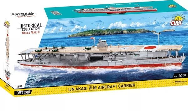 COB4851 - IJN AKAGI Vliegdekschip - 3573 stuks - 1