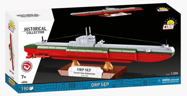 COB4856 - Onderzeeboot ORP Sęp - 190 onderdelen - 1